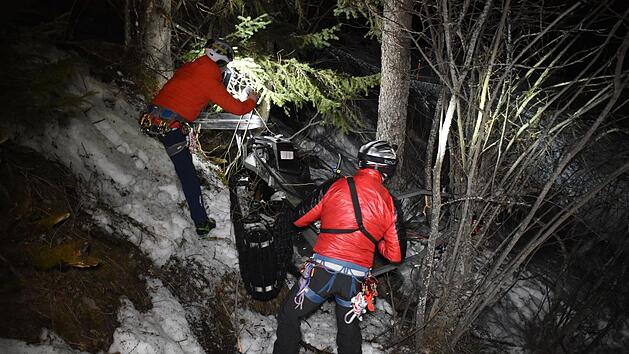Motorschlittenunfall im Zillertal
