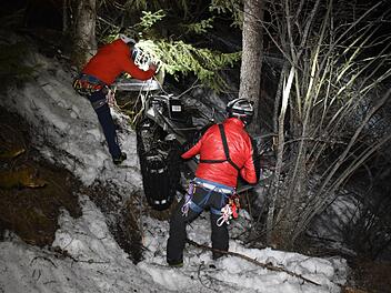 Motorschlittenunfall im Zillertal