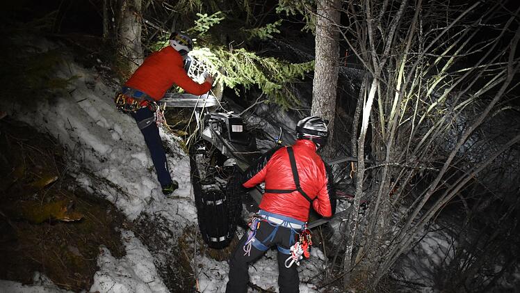 Motorschlittenunfall im Zillertal