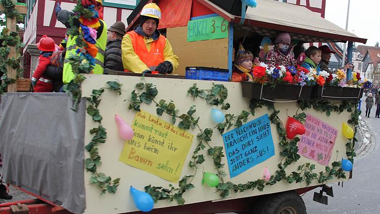 Den Kinderboom thematisierten die Wüstenwelsberger.