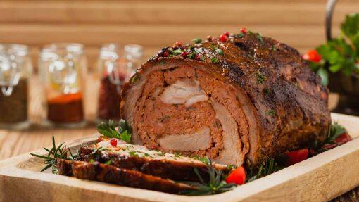 Einfacher Hackbraten