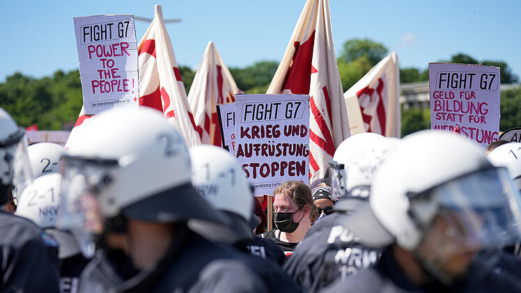 G7-Gipfel 2022 - Demonstration München