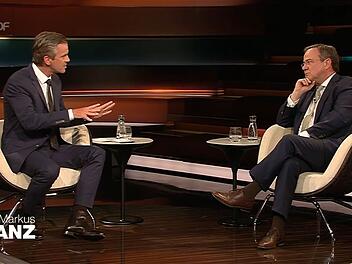 Armin Laschet (rechts) hatte 2020 im ZDF-Talk von Markus Lanz einen schweren Stand.