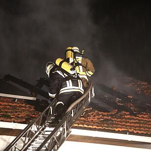 Gaststättenbrand in Schonungen