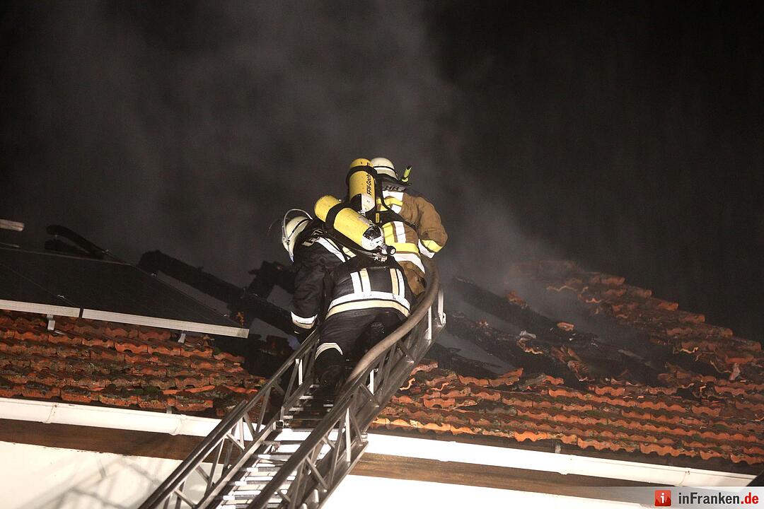 Gaststättenbrand in Schonungen
