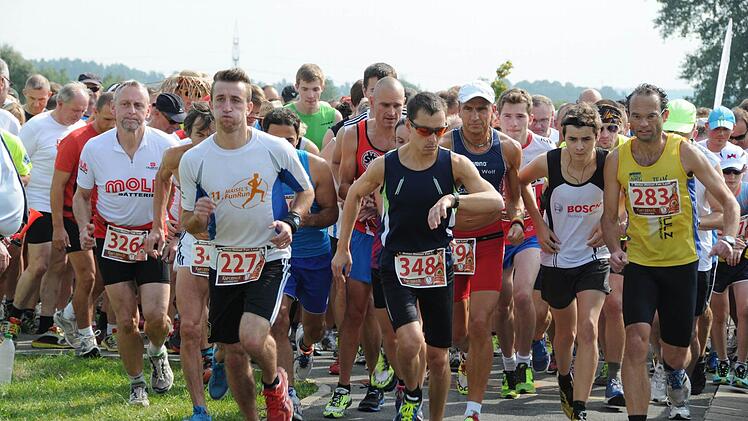 Start zum Hauptlauf.