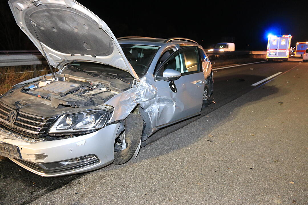 Unfall A70 bei Eltmann