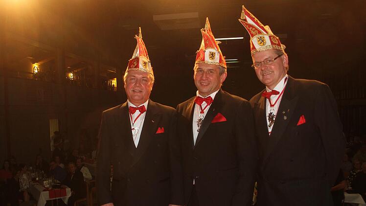 Der Stanicher Fasching hat drei neue Senatoren: Roland Bayer, Horst Kampe und Jürgen Münch.