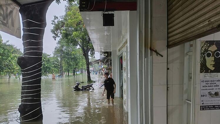 Überschwemmungen in Vietnam