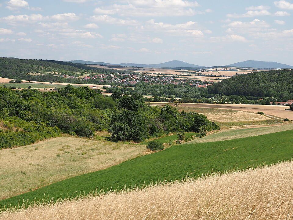 Die Lichtenburg ist eine Ruine auf dem Schloßberg.
