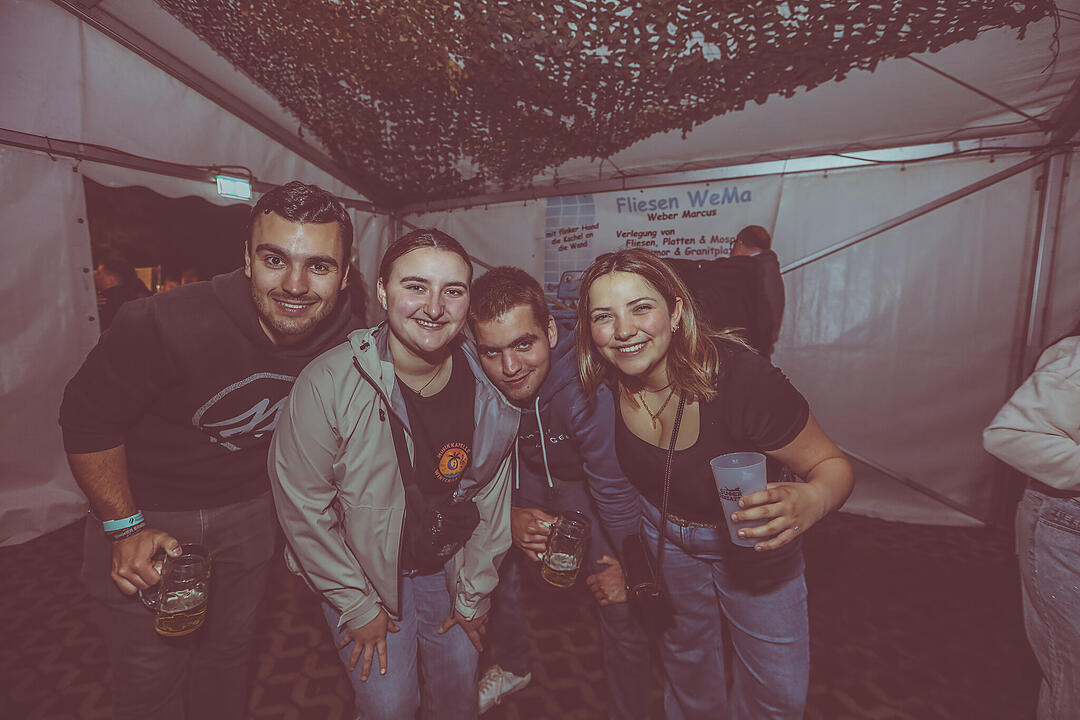 Mit Donny Vox & die Space Brothers, DJ Matze & Franky