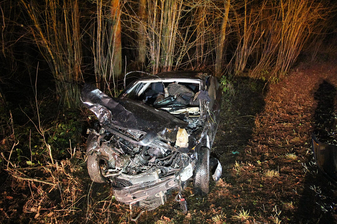 Schwerer Unfall bei Steppach - 28-Jähriger schwerst verletzt
