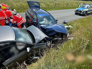 Vier Verletzte nach Kollision bei Braunersreuth