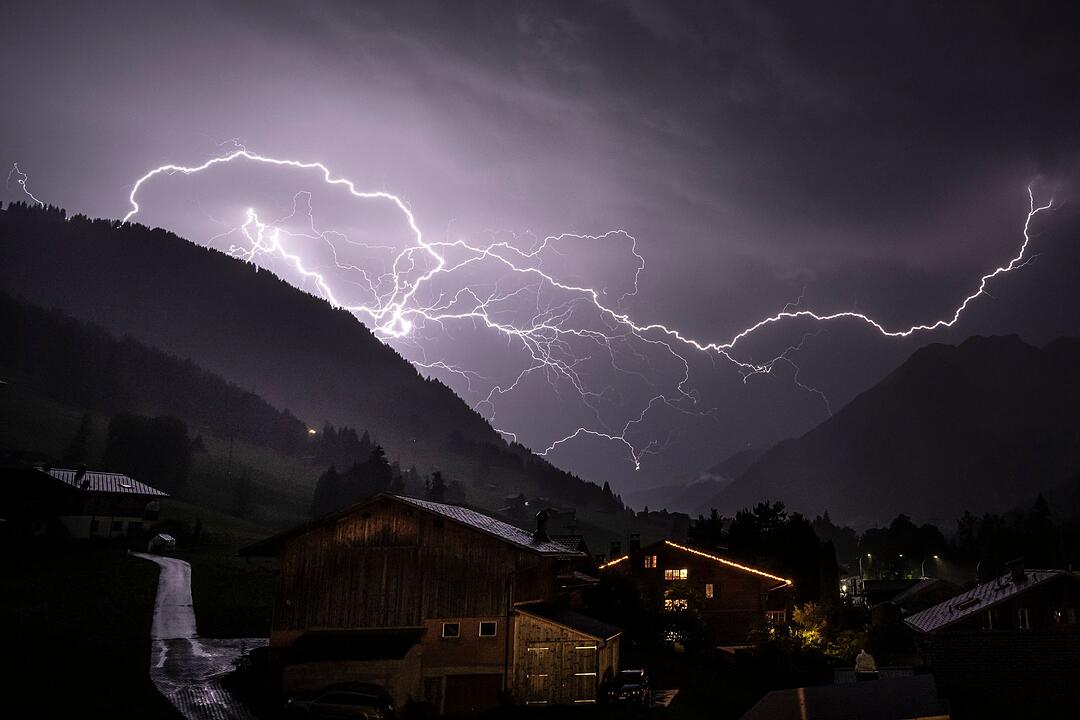 Gewitter in Gstaad