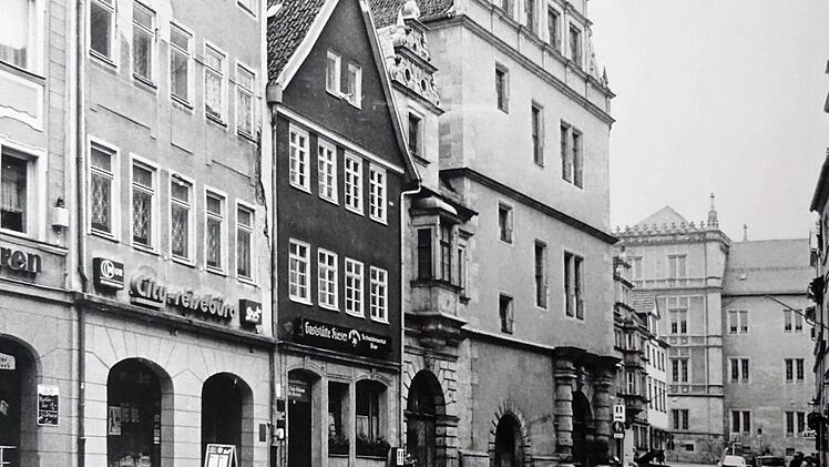 Blick in die Herrngasse Richtung EhrenburgFoto: Archiv