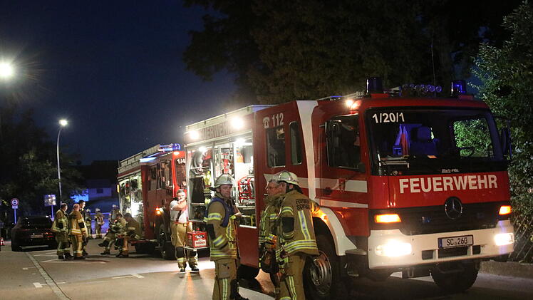 Kellerbrand mit zwei verletzten Personen
