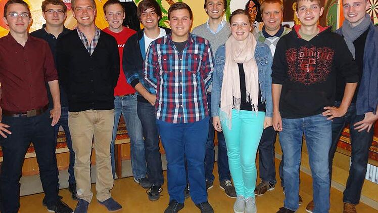 Das neue Vorstandsteam der Jungen Union Ebern. Foto: privat