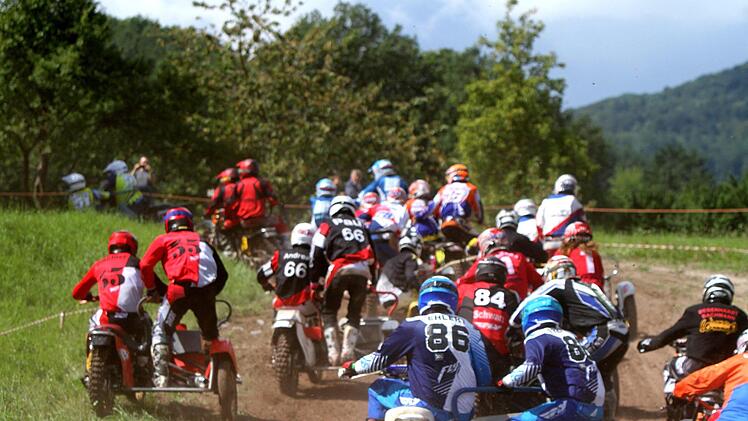 Auf der Strecke konnte es schon einmal eng werden.