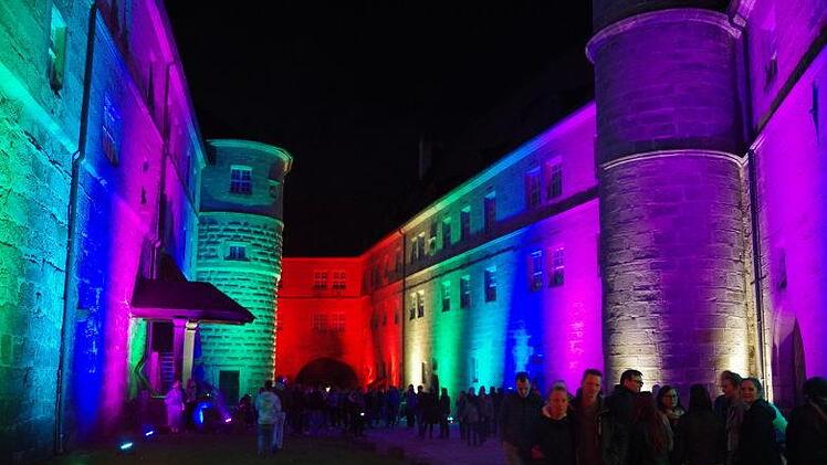 Auftakt zu "Kronach leuchtet 2018". Foto: Heike Schülein