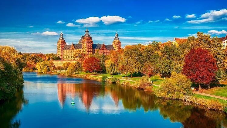 Schloss Johannisburg in Aschaffenburg am Main