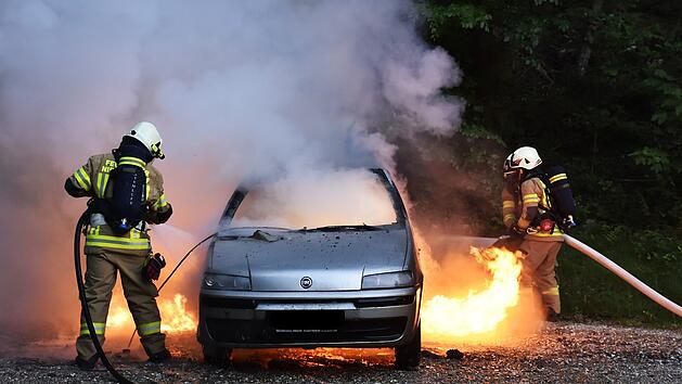 Die Feuerwehr konnte die Flammen schnell l&ouml;schen.