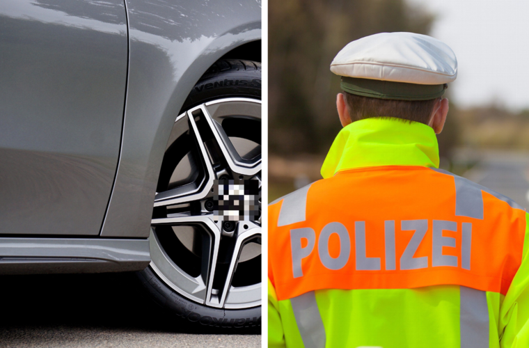 B4 bei Creidlitz: Auto nach doppelter Unfallflucht gesucht - Mann meldet sich bei Polizei