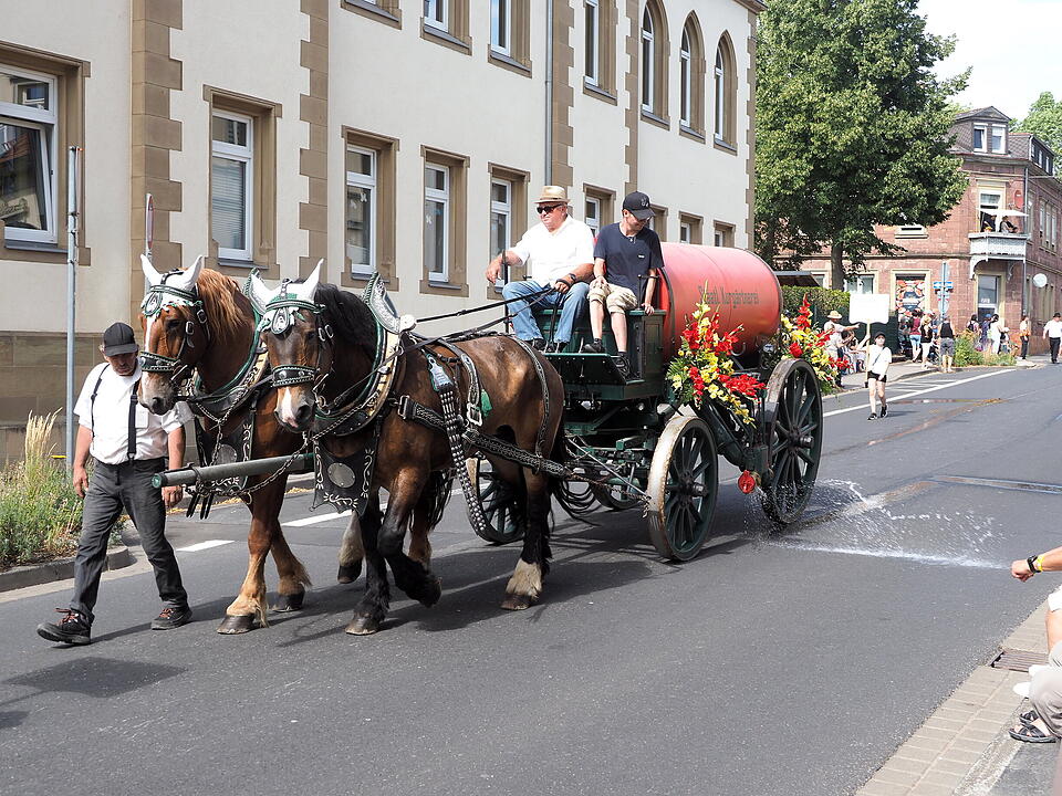 Der sonnt&auml;gliche H&ouml;hepunkt des Rakoczy-Fest.