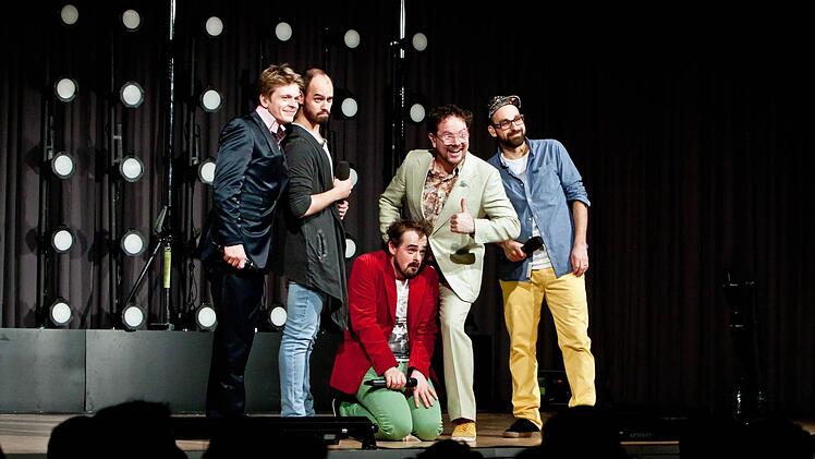 "Viva Voce" beim Gastspiel in der Gerold-Strobel-Halle in Bad Rodach.Foto: Jochen Berger