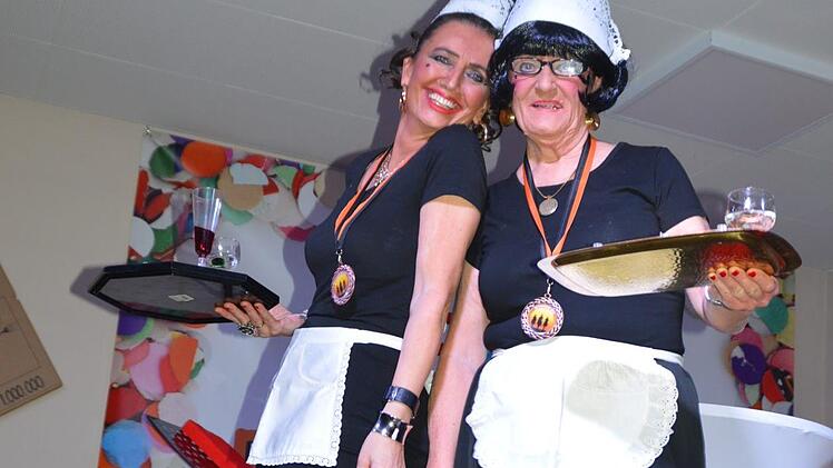 Italienerinnen Brigitte Bieber, Gudrun Potschka. Foto: Annette Warmuth