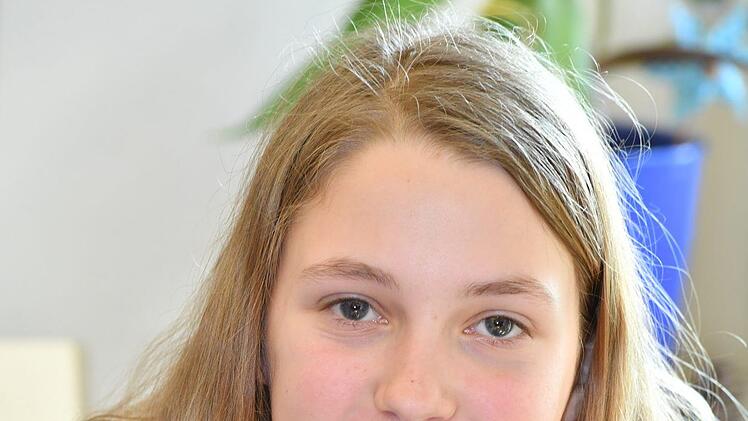 Laura Amberg, Giechburg-Schule Sche&szlig;litzFoto: Ronald Rinklef
