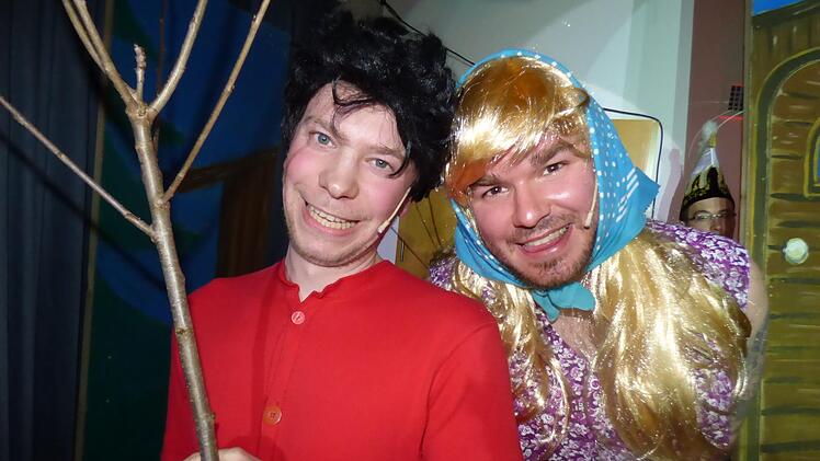 Mit die besten Komiker des Abends: Marcel Zweck und Michael  Stenglein (v.l.) Foto: Thomas Weichert