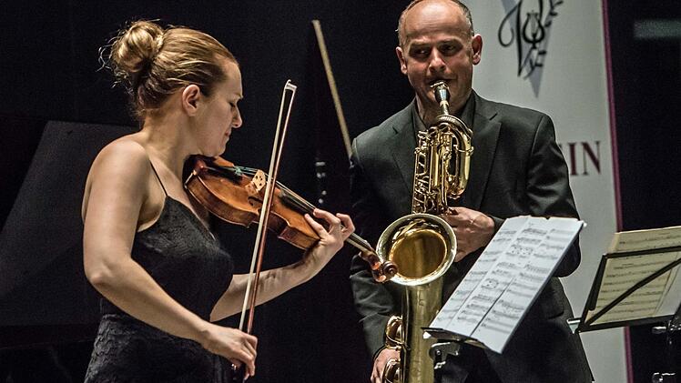 Das Trio Rhapsody Three begeisterte das Publikum beim Coburger "Verein". Foto: Jochen Berger