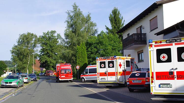 In der Nähe des Seelacher Sportheims hat es am Dienstag gebrannt. Foto: Marco Meißner