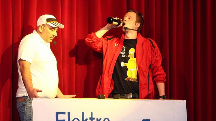 Paul und Jörg: Sport und TSV sind ihre Leidenschaft.  Foto: Karl Klaschka