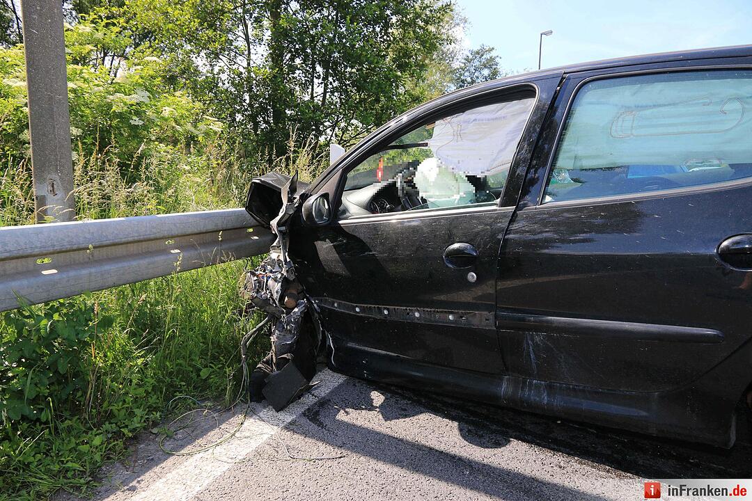 Promillefahrt endet im Krankenhaus