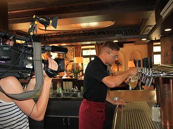 Sky Sport News dokumentiert das Leben des Fußball-Nationalspielers Marcel Bernhardt. Ausgestrahlt wird der Beitrag voraussichtlich um den 11. August herum. Foto: Heike Beudert