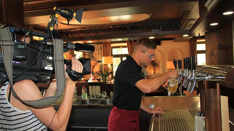 Sky Sport News dokumentiert das Leben des Fußball-Nationalspielers Marcel Bernhardt. Ausgestrahlt wird der Beitrag voraussichtlich um den 11. August herum. Foto: Heike Beudert