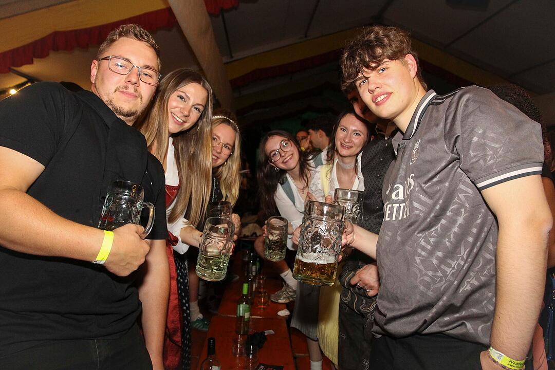 Endlich wieder Weinfest in Abtswind.