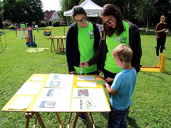 Der Spielplatz wird bewertet
