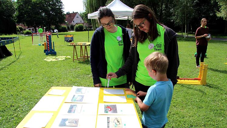 Der Spielplatz wird bewertet