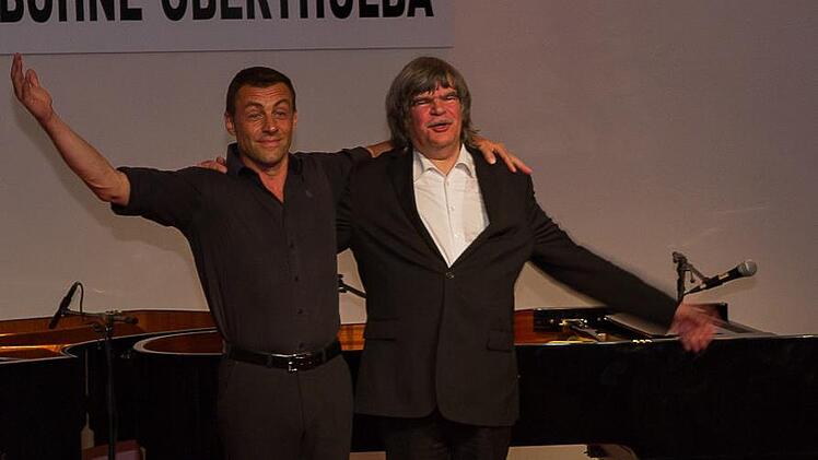 Axel Zwingenberger und Martin Schmitt. Marco Pusch