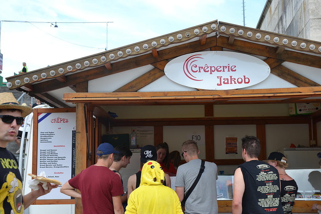 Das Essen bei Rock im Park 2018