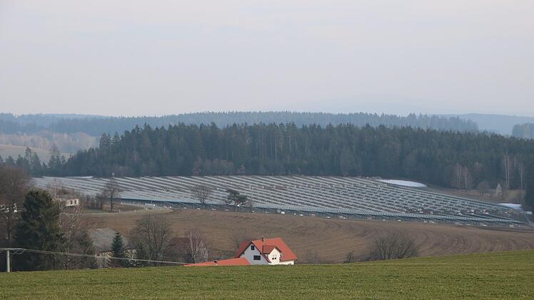 Ein Blick auf die Anlage bei Dörnhof