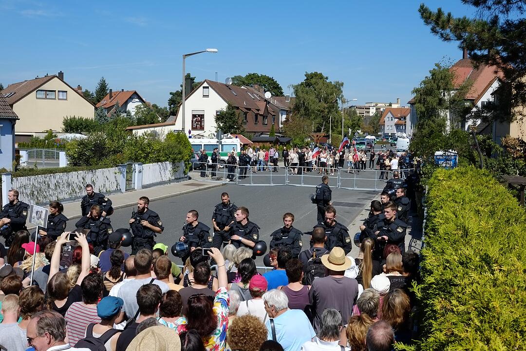 Rechtsextreme Demo in Fürth