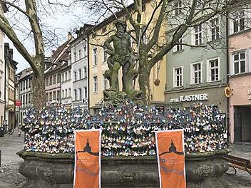 Osterbrunnen am Gabelmann Foto: Archiv