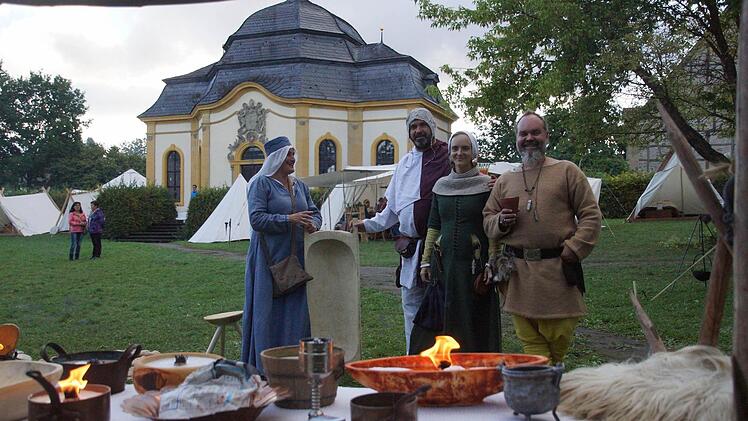 Mittelalter in Maria Bildhausen . Foto: Anton Then