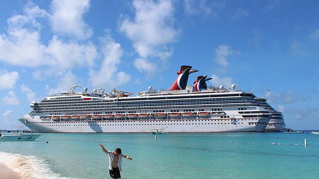 Kreuzfahrt, Urlaub, Reise, Strand