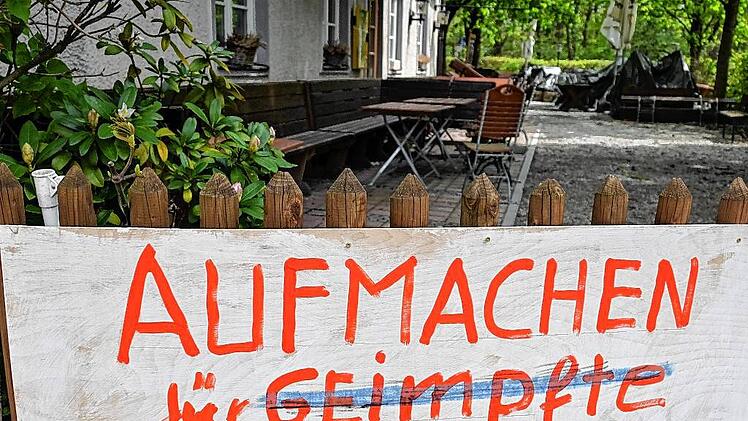 Aussicht auf Öffnungen von Biergärten in Bayern