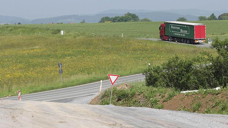 Die Schnittstelle zwischen alter und neuer Bundesstraße