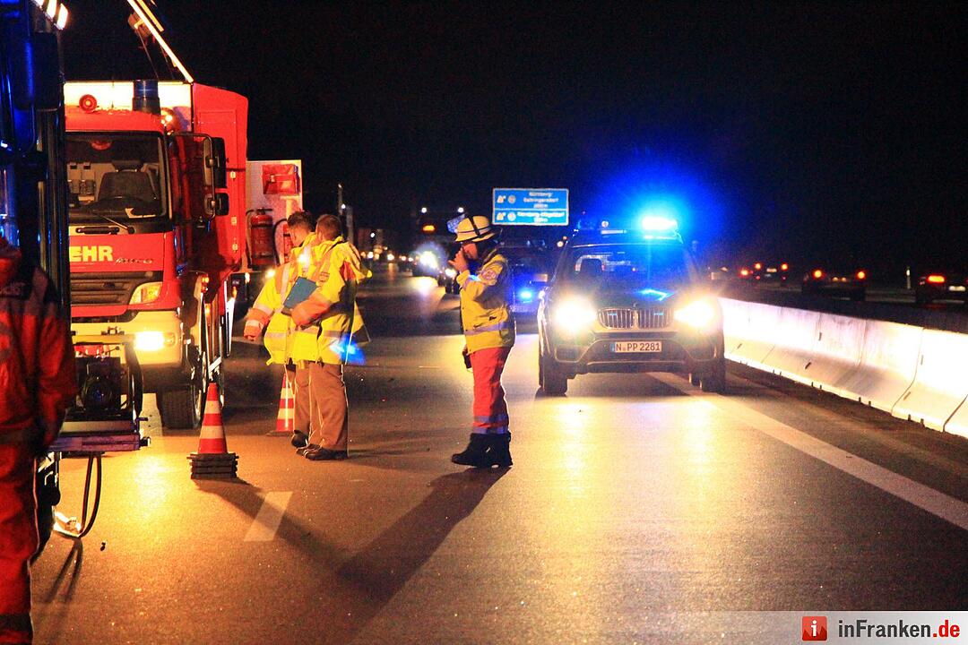 Unfall auf A3 - Gaffer erschweren Arbeit